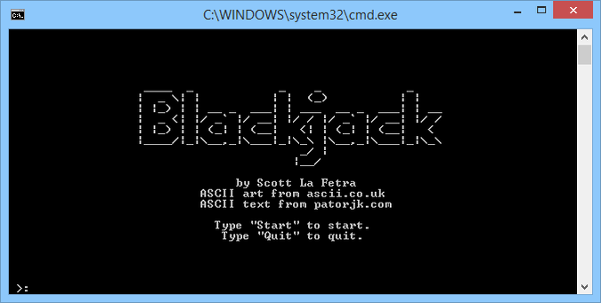 Blackjack Screenshot 1